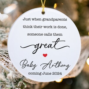 See You Soon Grandma And Grandpa Digital Pregnancy Announcement New Grandparents Nature Summer