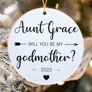 Personalised Godmother Keepsake gift, Will You Be My Godmother, Christening Gift, Godmother Proposal, Godmother Gift Keepsake,  Gift