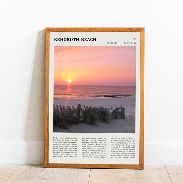 Rehoboth Beach Art Etsy