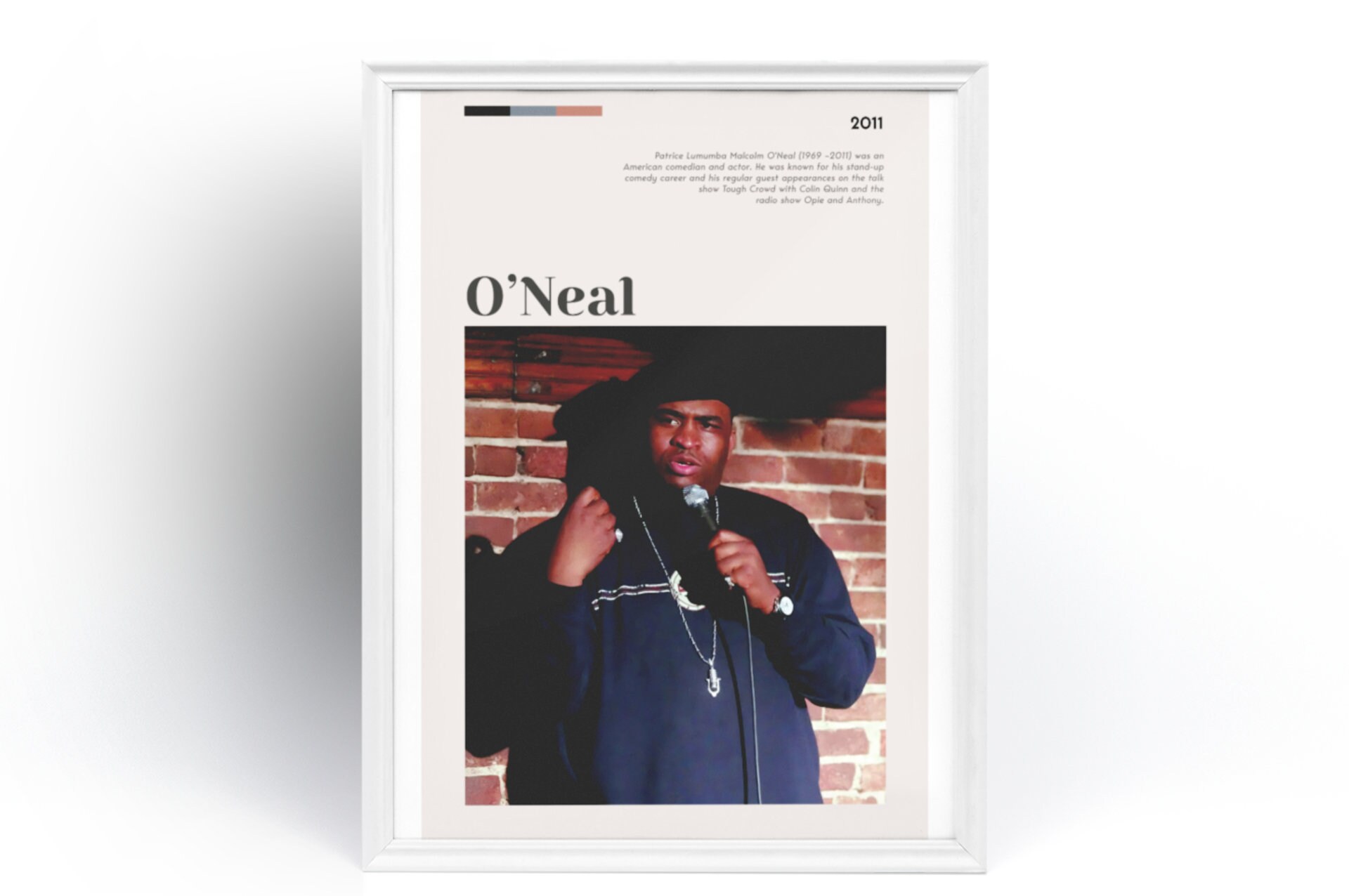 Patrice O&rsquo;neal Poster Wall Art Quote Patrice O Neal PRINTABLE Digital