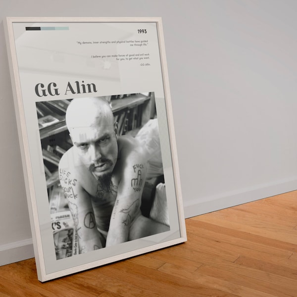 Gg Allin - Etsy