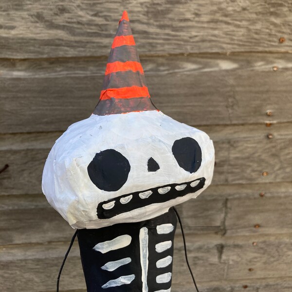 Paper Mache Skeleton Etsy
