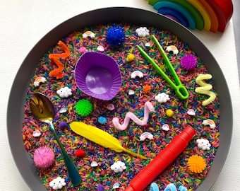 Rainbow Sensory Play Kit