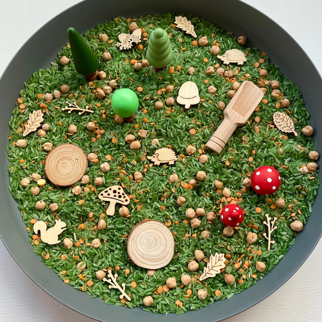 Woodland Sensory Tray Kit Etsy UK