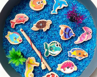 Sea Creature Sensory Tray Kit