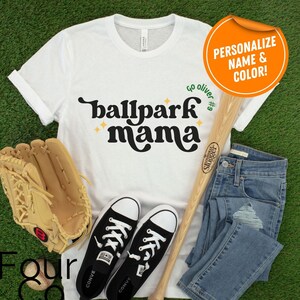 Custom Baseball Mom Sweatshirt, In My Baseball Mom Era Shirt, Game Day Sweater, Sport Mom Shirt, Baseball Lover Shirt, Baseball Mom Crewneck