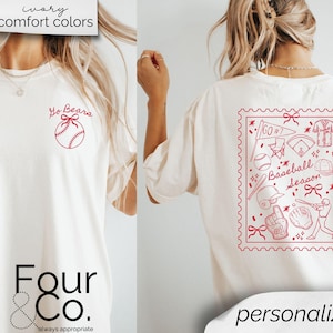 Custom Baseball Shirt, Baseball Mom Shirt, Baseball Sister Shirt