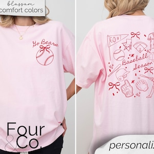 Personalized Baseball Shirt, Baseball Girlfriend Shirt, Baseball Mama Shirt