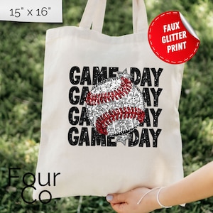 Personalisierte Baseball-Tasche, kundenspezifische Baseball-Einkaufstasche, Baseball-Namens-Segeltuch-Tasche, kundenspezifische Baseball-Tasche, Baseball-Tasche des Kindes, Ballpark-Tasche