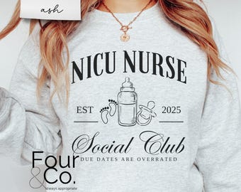Sudadera de enfermera de la UCIN, regalo de la Unidad de Cuidados Intensivos Neonatales