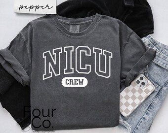 NICU Crew Comfort Colours-T-shirt, shirt voor pasgeborenenverpleegkundige