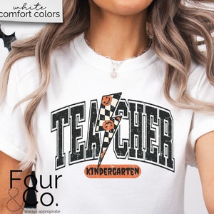 Lehrer Halloween Shirt, Kindergärtnerin Shirt