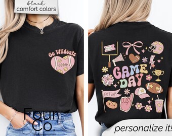 Camisa de futebol personalizada, camisa de futebol personalizada, camisa de dia de jogo de futebol