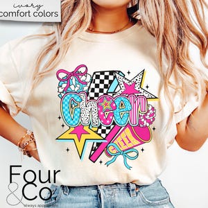 Comfort Colors® Cheer Shirt, Cheer Season Shirt, Cheer Gift