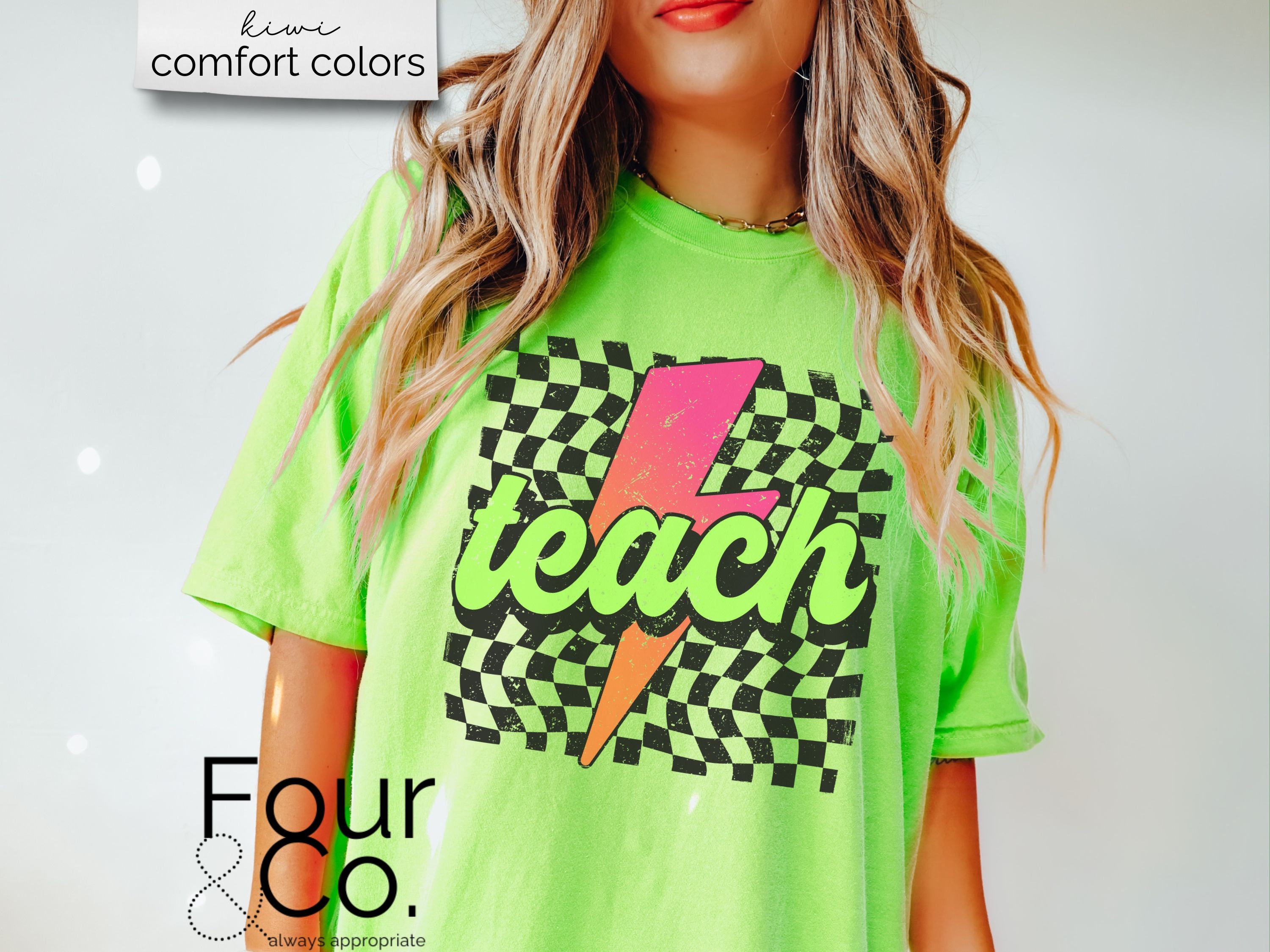 cute neon tops