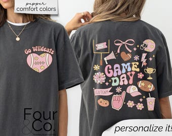 Camisa de futebol, camisa de futebol para mãe, camisa de futebol retrô, camisa de futebol com laço