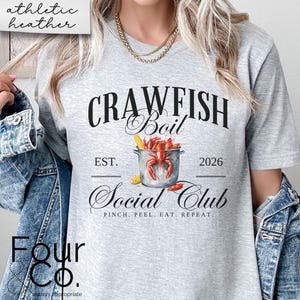 Crawfish Boil Social Club T-Shirt, Cajun Shirt Bild 3