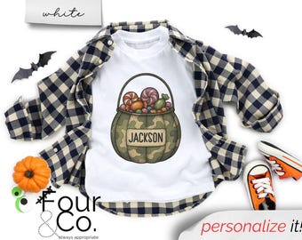 Personalized Boys Halloween Shirt, Custom Halloween Shirt for Boys