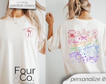 Teacher Shirt, Teacher T Shirt, Teacher Appreciation, Back to School Teacher Shirt