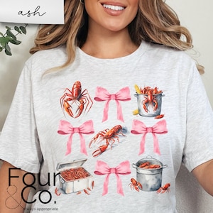 Langoesten Coquette Shirt, Langoesten Kook Shirt, Langoesten Seizoen Shirt, Cajun Mama Shirt