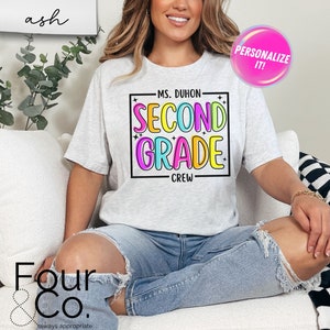 Back to School Teacher Shirt, Personalized Teacher TShirt, Gift for Teacher Appreciation