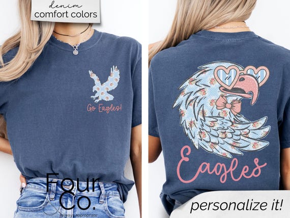Eagles Mascot Shirt, Football Mom Shirt, Teacher Mascot Shirt