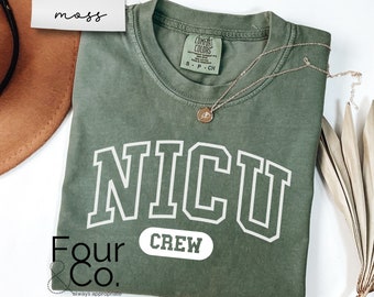 NICU Crew Comfort Colours-T-shirt, cadeau voor neonatale verpleegster