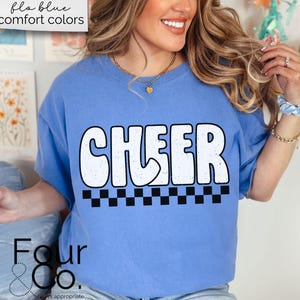 Comfort Colors® Cheer Shirt, Cheer Tshirt