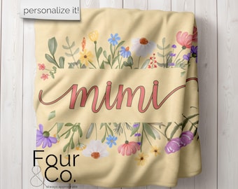 Muttertagsdecke, Großmutter-Decke, Geschenk für die Großmutter