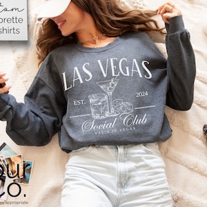 Social Club Sweatshirt, Bachelorette Party Shirts, Bridal Party Gifts, Custom Bridal Party Sweatshirts, Custom Bachelorette Shirts, Bride