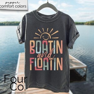 Summer Lake Shirt, Beach Shirt, Boatin and Floatin Shirt