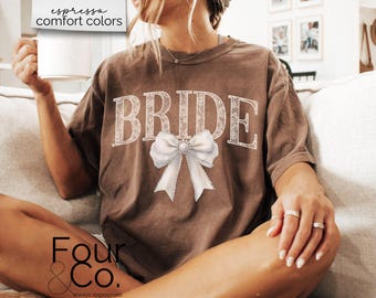 Camisa de novia de encaje, camisa de novia coqueta, camiseta de novia