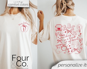 Teacher Shirt, Teacher T Shirt, Teacher Appreciation, Back to School Teacher Shirt