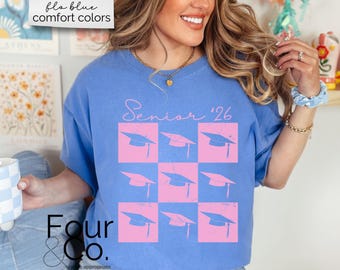 Camiseta de último año, camiseta de la clase de último año, camiseta de la clase del 26