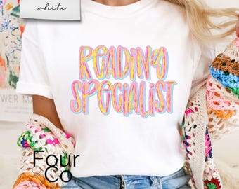 Reading Specialist Shirt, Reading Teacher Shirt, Reading Coach