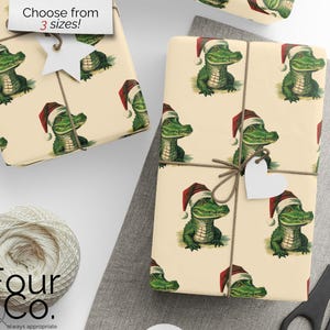 Cajun Christmas Wrapping Paper, Cajun Christmas, Louisiana Christmas, Louisiana Gift Wrap