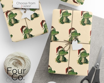 Cajun Christmas Wrapping Paper, Cajun Christmas, Louisiana Christmas, Louisiana Gift Wrap