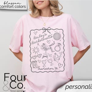 Personalized Bachelorette Shirts, Custom Bachelorette Shirt, Bridesmaids Shirts