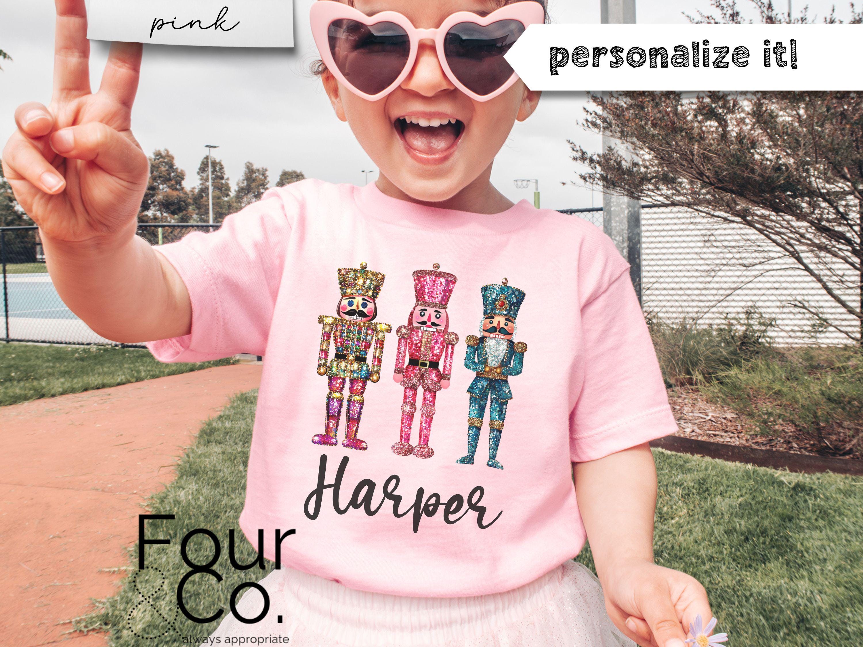 Girl Nutcracker Shirt, Disco Nutcracker Shirt, Sparkle Nutcracker Kids Shirt