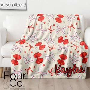 Hermana del béisbol, manta de béisbol, regalos de béisbol, tía del béisbol