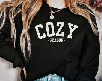 Sudadera acogedora de temporada, comodidad invernal, corte relajado