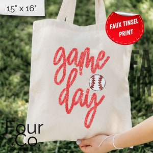 Personalized Baseball Tote, Custom Baseball Tote Bag, Baseball Name Canvas Bag, Custom Baseball Bag, Child&#39;s Baseball Bag, Ballpark Bag