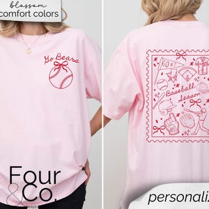 Personalized Baseball Shirt, Baseball Girlfriend Shirt, Baseball Mama Shirt
