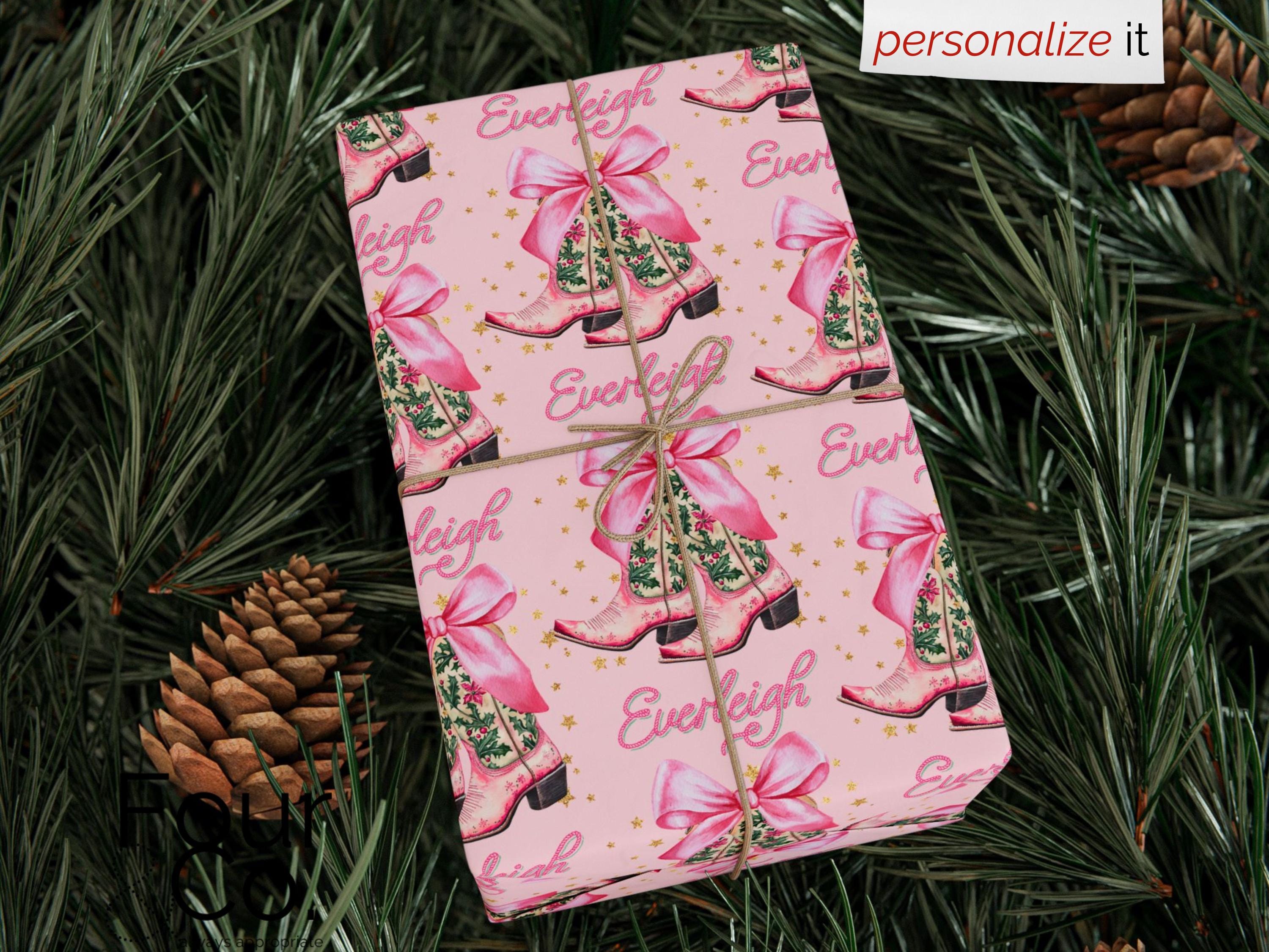 Discover Cowgirl Christmas Wrapping Paper and Girl Wrapping Paper