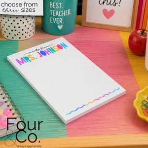Blocs de notas Post-it® para profesores, notas Post-it® personalizadas