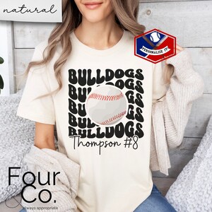 Custom Baseball Mom Sweatshirt, In My Baseball Mom Era Shirt, Game Day Sweater, Sport Mom Shirt, Baseball Lover Shirt, Baseball Mom Crewneck