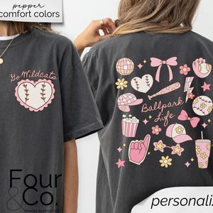 Custom Baseball Shirt, Baseball Mom Shirt, Baseball Sister Shirt