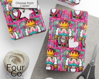 Nutcracker Wrapping Paper, Nutcracker Christmas Paper