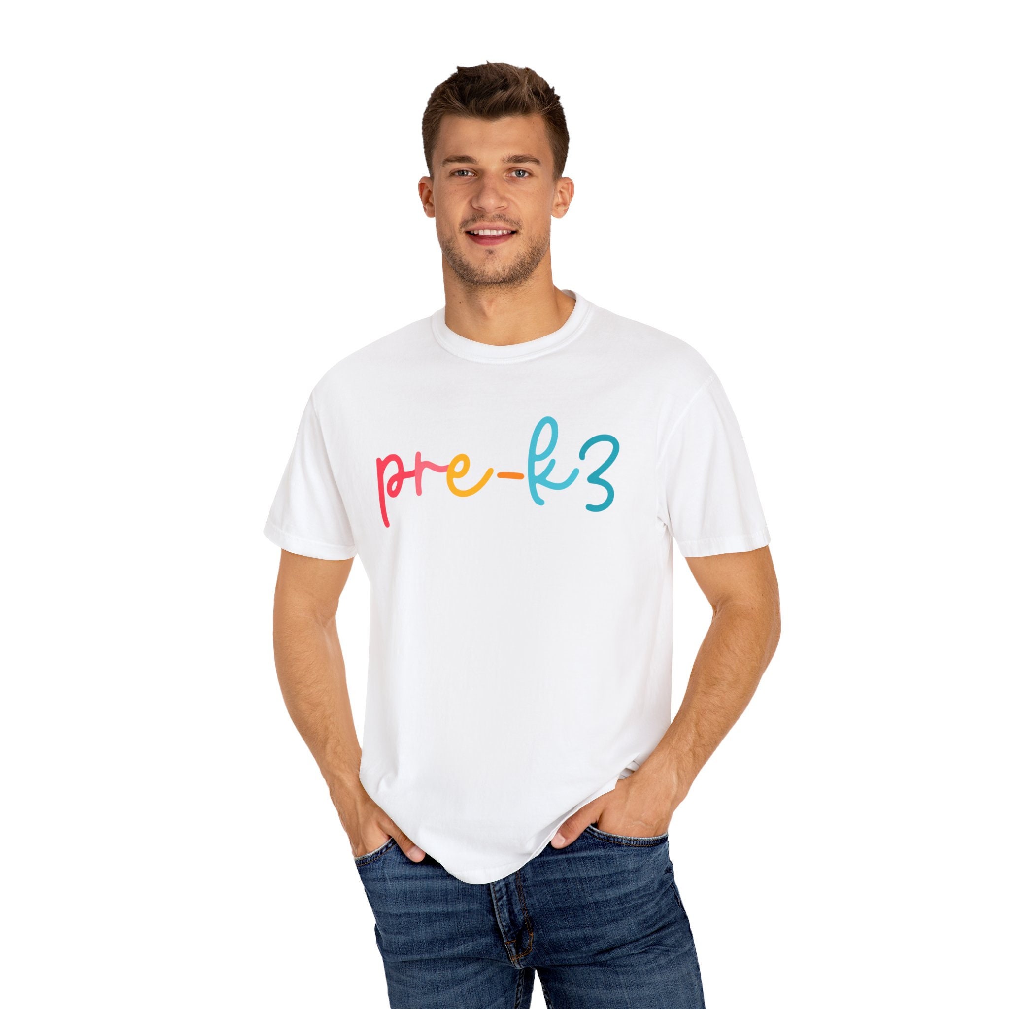 Pre-k3 Teacher Shirt, Back-to-school Teacher Shirt, Teacher
