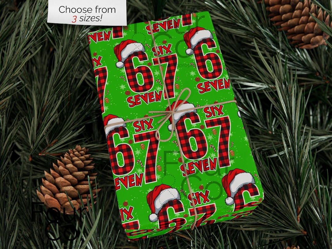 6-7 Wrapping Paper, 67 Christmas Gift Wrap - Etsy